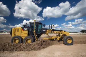 grader, mining vehicle, cat, caterpillar, 120m, construction machinery, earthmoving, hydraulics, heavy, technology, construction work, cancellation, stone, palette, road, construction site, building, grader, pet, animal, grader, grader, grader, grader
